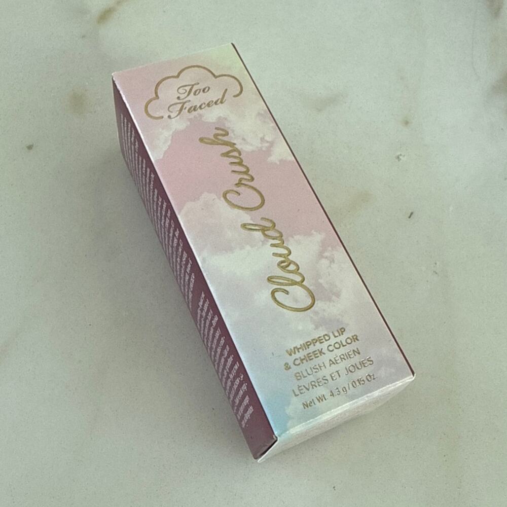 Too Faced Cloud Crush Whipped Lip and Cheek Color Bed of Roses
